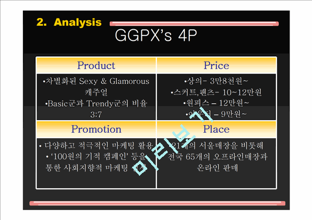 ggpx마케팅성공사례와 CASH실패사례 비교분석   (10 )